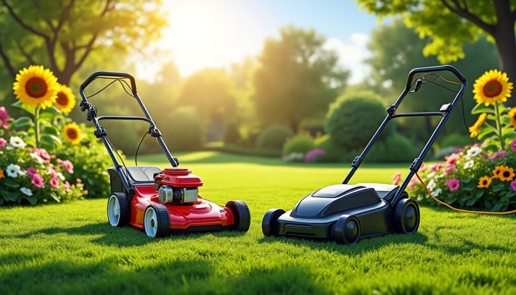 découvrez les avantages et inconvénients des tondeuses thermiques avec démarrage manuel et électrique. quel système choisir pour un entretien optimal de votre jardin ?
