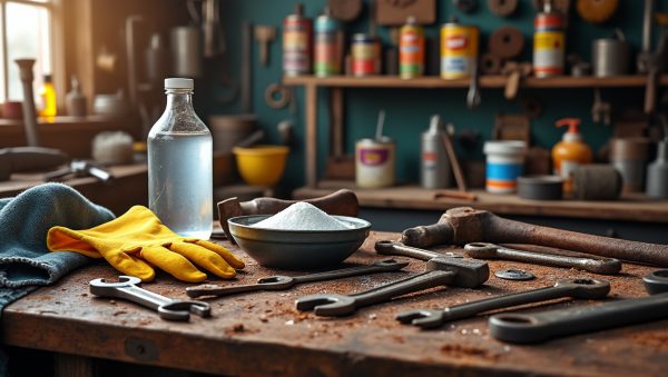 découvrez des astuces pratiques et efficaces pour redonner vie à vos outils rouillés. apprenez des techniques simples de nettoyage et de restauration qui transformeront vos outils en pièces prêtes à l'emploi, tout en prolongeant leur durée de vie.