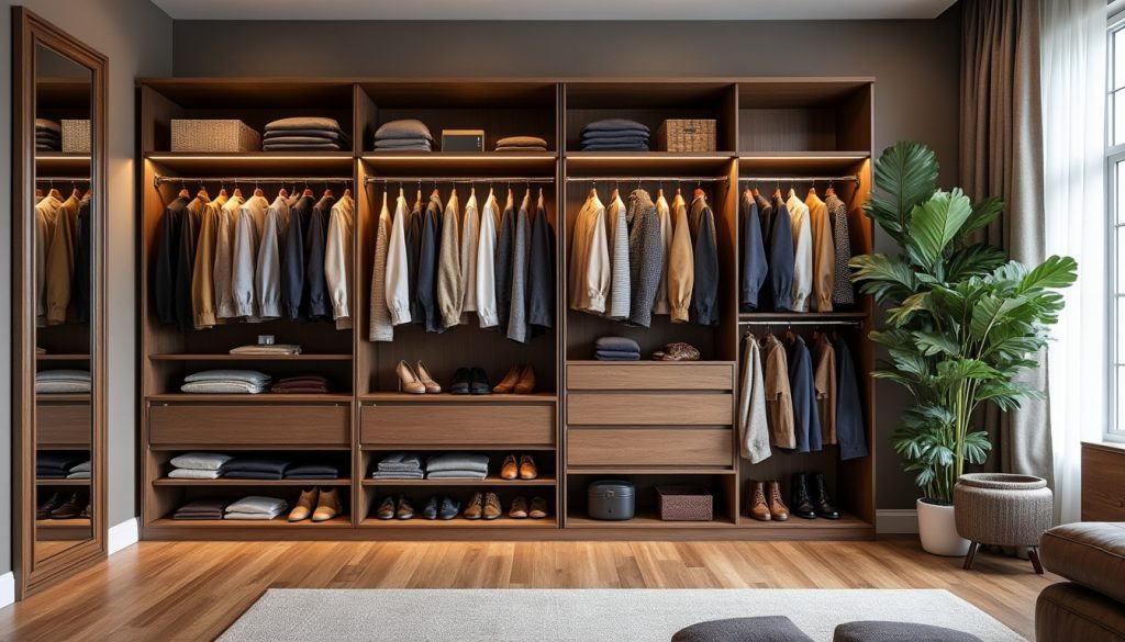 découvrez des astuces pratiques pour aménager votre dressing et optimiser le rangement de vos vêtements. apprenez à organiser efficacement vos espaces pour un accès facile et un style impeccable.