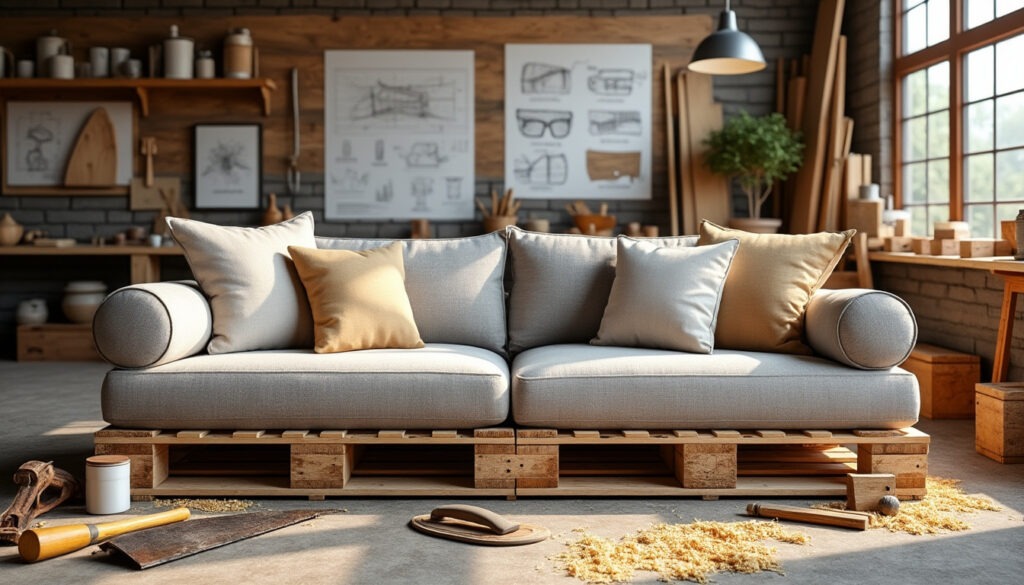 découvrez comment fabriquer votre propre canapé en palettes avec notre guide ultime du diy. suivez nos étapes simples et astuces pratiques pour créer un meuble unique et tendance, idéal pour aménager votre espace extérieur ou intérieur avec style et originalité.