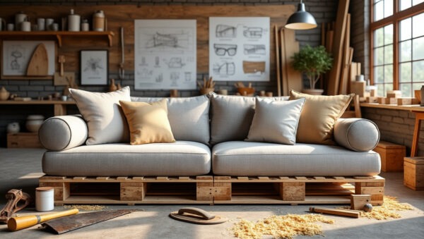 découvrez comment fabriquer votre propre canapé en palettes avec notre guide ultime du diy. suivez nos étapes simples et astuces pratiques pour créer un meuble unique et tendance, idéal pour aménager votre espace extérieur ou intérieur avec style et originalité.