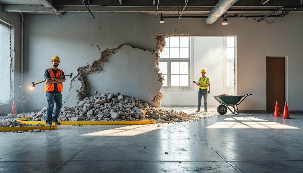 découvrez les étapes essentielles pour démolir une cloison en toute sécurité et efficacité. ce guide vous fournit des conseils pratiques, les outils nécessaires et des précautions à prendre pour réussir votre projet de rénovation sans accrocs.