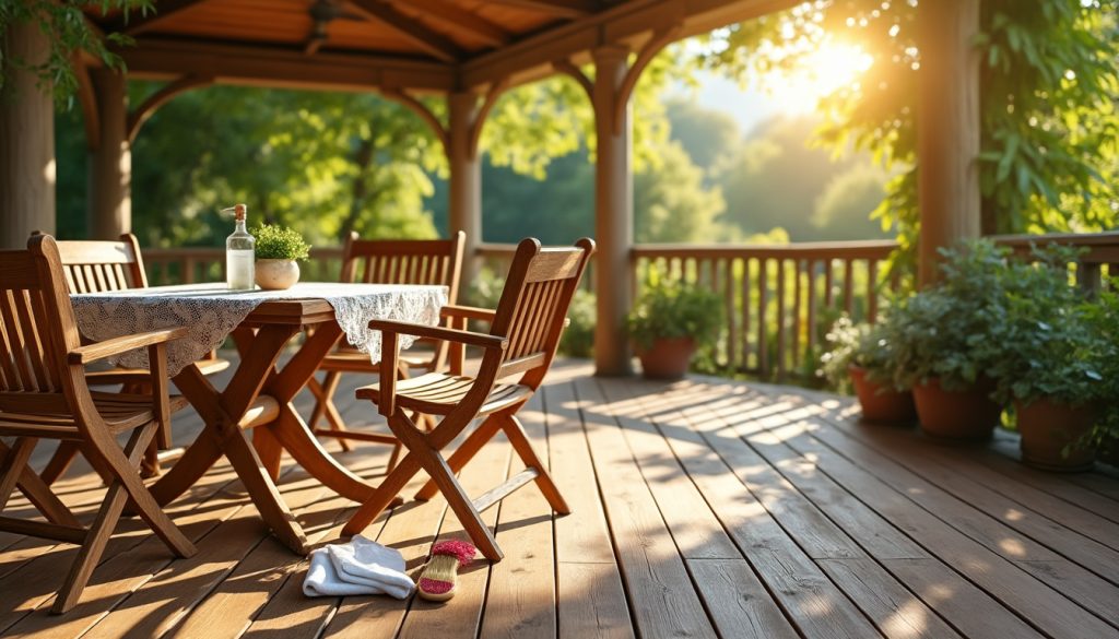 découvrez les astuces indispensables pour entretenir efficacement vos mobiliers et structures en bois à l'extérieur. apprenez à protéger, nettoyer et restaurer vos ameublements en bois afin qu'ils conservent tout leur éclat au fil des saisons.
