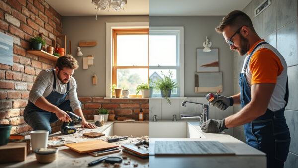 découvrez les avantages du diy et les bénéfices d'engager un professionnel pour la rénovation de votre salle de bain. cet article vous aide à choisir la meilleure option selon vos besoins, votre budget et vos compétences en bricolage.