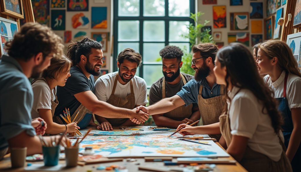 découvrez comment un partenariat solennel se met en place pour garantir l'avenir des artisans peintres, en soutenant leur savoir-faire et en promouvant l'innovation dans le secteur de la peinture.