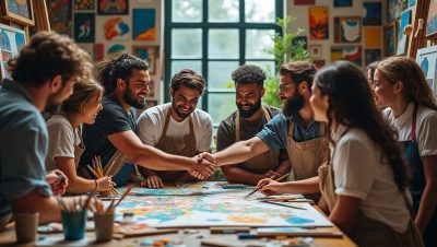 découvrez comment un partenariat solennel se met en place pour garantir l'avenir des artisans peintres, en soutenant leur savoir-faire et en promouvant l'innovation dans le secteur de la peinture.
