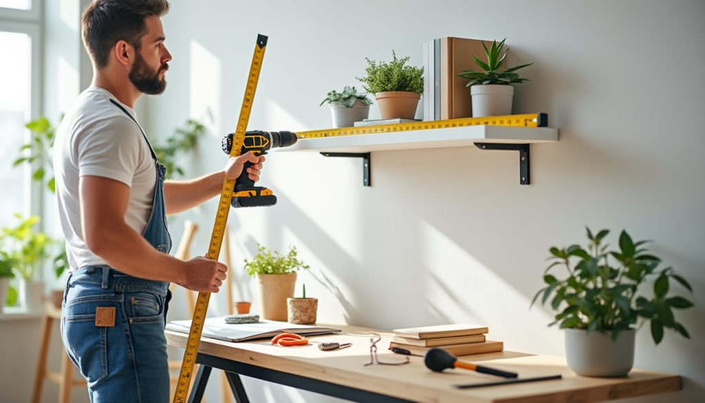 découvrez des méthodes pratiques et astucieuses pour accrocher une étagère au mur de manière efficace et soignée. suivez nos conseils étape par étape pour garantir une installation solide et esthétiquement agréable dans votre intérieur.