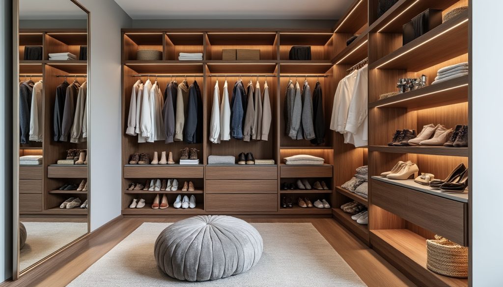 découvrez nos conseils essentiels pour aménager et maximiser l'espace de votre dressing. apprenez à optimiser chaque recoin, choisir les bons rangements et créer un espace à la fois fonctionnel et élégant. transformez votre dressing en un lieu organisé et agréable à utiliser !