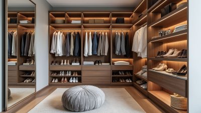 découvrez nos conseils essentiels pour aménager et maximiser l'espace de votre dressing. apprenez à optimiser chaque recoin, choisir les bons rangements et créer un espace à la fois fonctionnel et élégant. transformez votre dressing en un lieu organisé et agréable à utiliser !