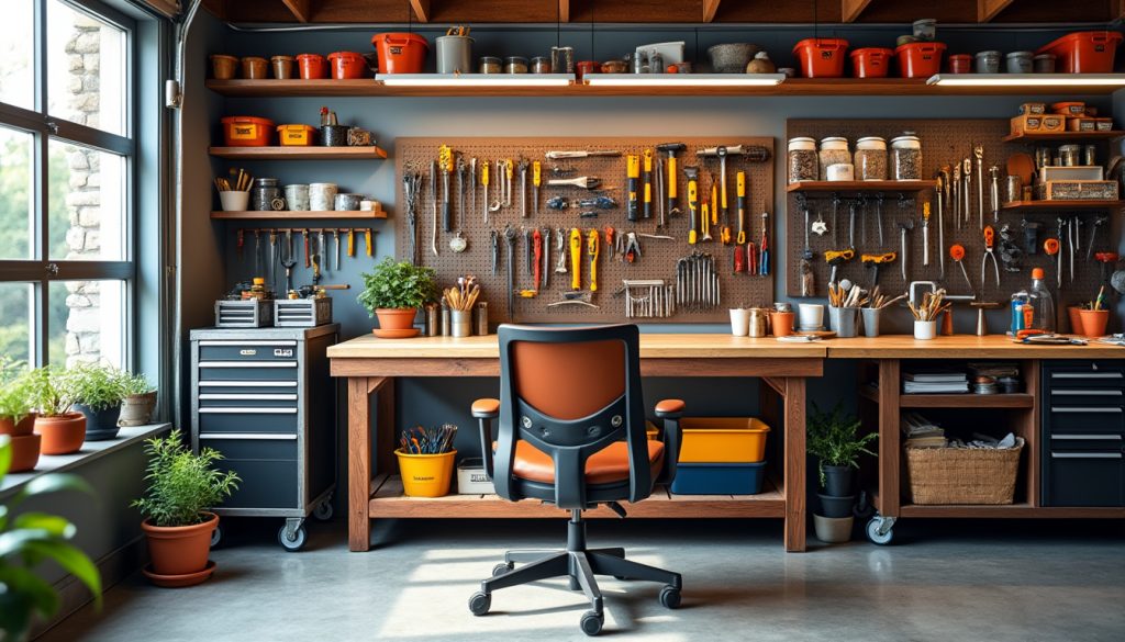 découvrez comment transformer votre garage en un atelier de bricolage optimal grâce à des conseils pratiques et des astuces d'aménagement essentielles. créez un espace fonctionnel et inspirant pour tous vos projets de bricolage.