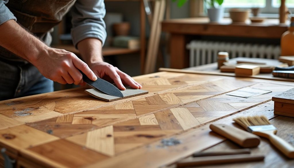 découvrez notre guide pratique pour restaurer les trous et fissures de votre parquet en bois. apprenez des astuces simples et efficaces pour redonner vie à votre sol tout en préservant son charme authentique.