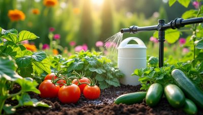 découvrez les astuces indispensables pour un arrosage optimal de votre potager. apprenez à maîtriser la quantité d'eau et les meilleures techniques pour favoriser la croissance des plantes et garantir des récoltes abondantes et saines.