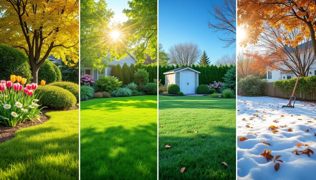 découvrez les astuces et techniques essentielles pour entretenir un gazon luxuriant et verdoyant, quelle que soit la saison. apprenez à favoriser la croissance de votre pelouse avec des conseils pratiques sur l'arrosage, la fertilisation et l'entretien régulier.