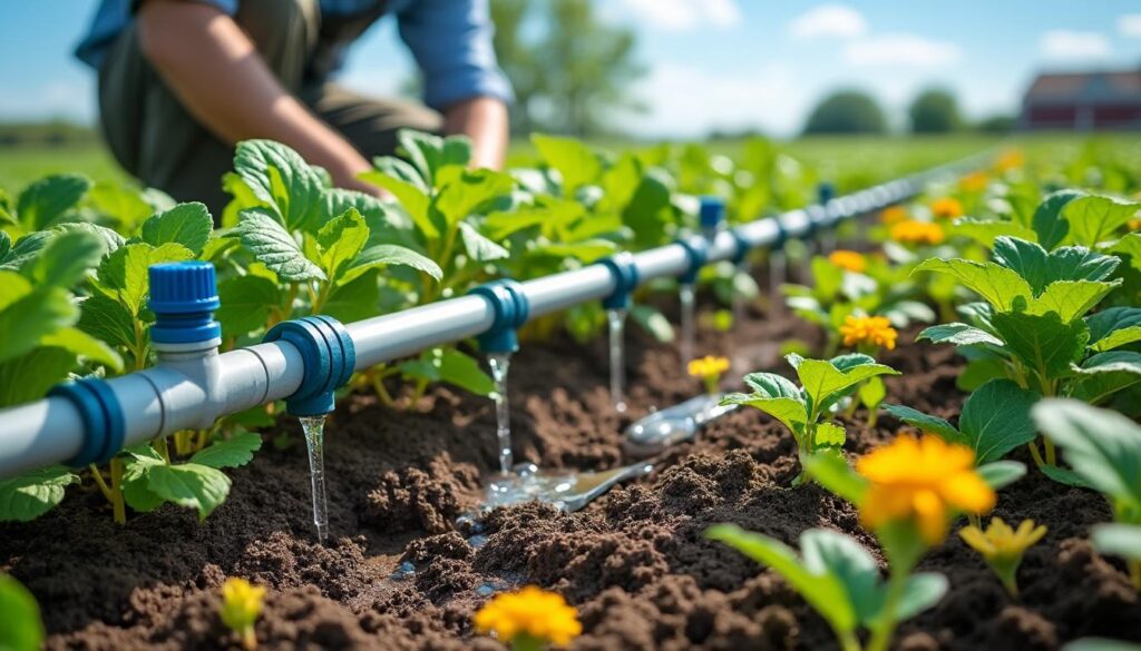 découvrez notre guide complet sur l'arrosage goutte à goutte, une méthode efficace pour optimiser l'irrigation de vos plantes. apprenez les avantages, les techniques et les conseils pratiques pour économiser l'eau tout en favorisant la croissance de votre jardin.