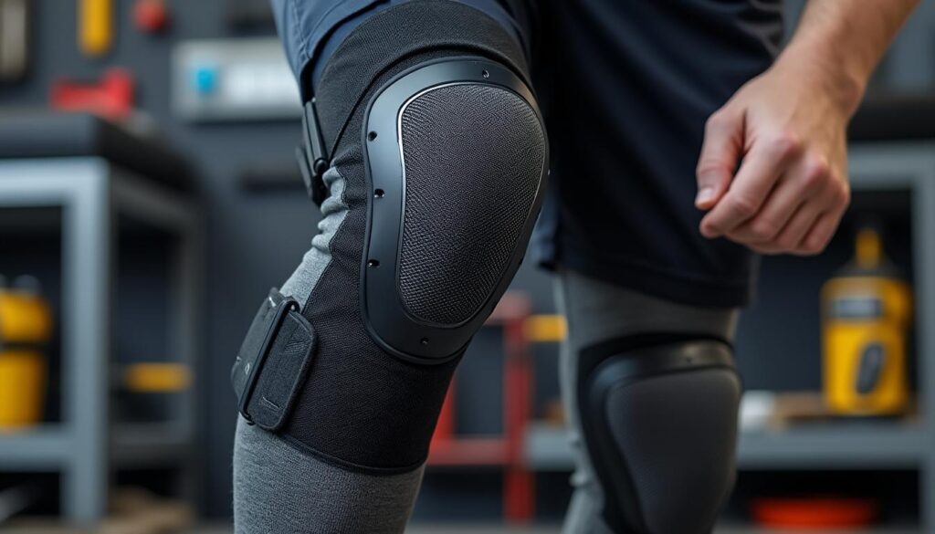 découvrez l'équipement de protection innovant en 14404, spécialement conçu pour offrir un confort optimal aux genoux. idéal pour les professionnels et les passionnés, cet accessoire allie sécurité et ergonomie pour une meilleure expérience de travail.