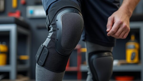 découvrez l'équipement de protection innovant en 14404, spécialement conçu pour offrir un confort optimal aux genoux. idéal pour les professionnels et les passionnés, cet accessoire allie sécurité et ergonomie pour une meilleure expérience de travail.