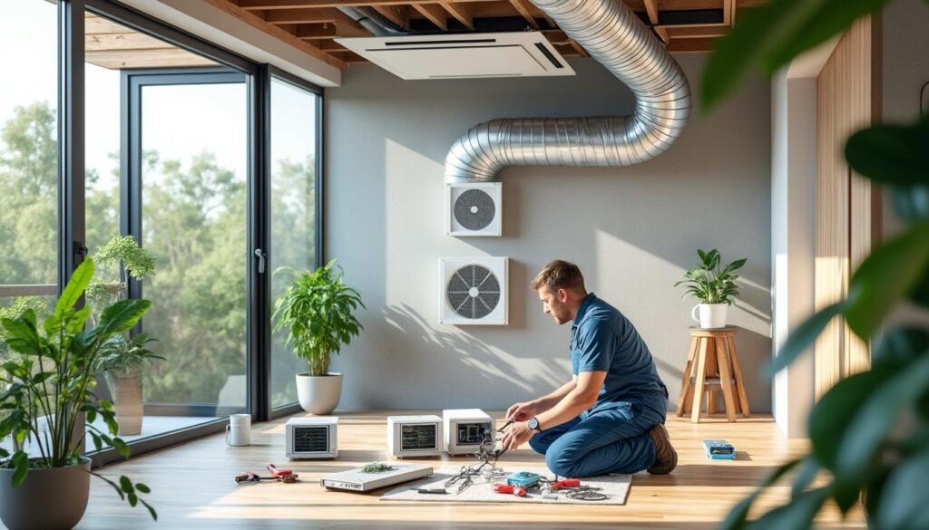 découvrez comment la réglementation re2020 influence l'installation de systèmes de ventilation mécanique contrôlée (vmc). explorez les nouvelles normes, les avantages en matière d'efficacité énergétique et d'amélioration de la qualité de l'air dans les bâtiments. informez-vous sur les changements à anticiper pour optimiser vos projets d'installation en conformité avec les exigences environnementales.