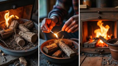 découvrez comment allumer facilement votre poêle à bois en trois étapes simples et efficaces pour profiter d'une chaleur agréable et sécurisée chez vous.