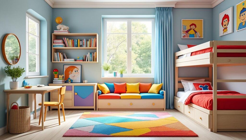 découvrez nos conseils pratiques et astuces efficaces pour optimiser l’aménagement de la chambre d’enfant. gagnez de la place, organisez les espaces et créez un environnement agréable et fonctionnel pour vos enfants !