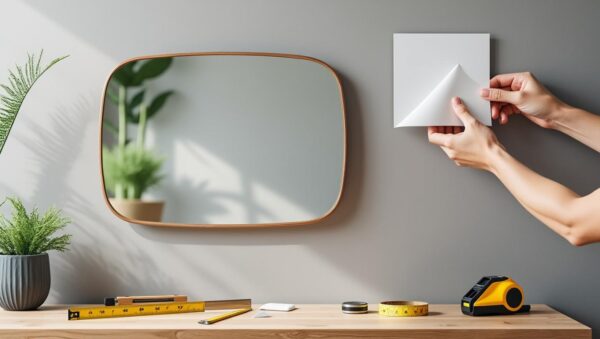 découvrez comment fixer un miroir au mur sans percer grâce à des astuces simples et efficaces. suivez notre guide ultime pour une installation rapide, propre et sans abîmer vos murs.