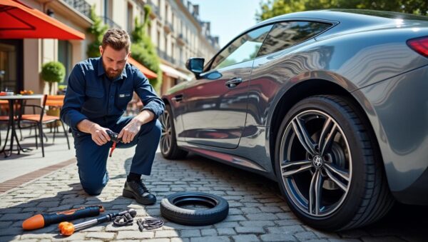 besoin d'une réparation rapide de pneus crevés à paris ? notre service d'intervention à domicile assure une assistance efficace et professionnelle pour remettre vos pneus en état en un rien de temps.