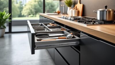 découvrez comment les systèmes d'ouverture de tiroirs sans poignée allient design moderne et confort d'utilisation pour une cuisine élégante et fonctionnelle. explorez leurs avantages et facilitez votre quotidien !