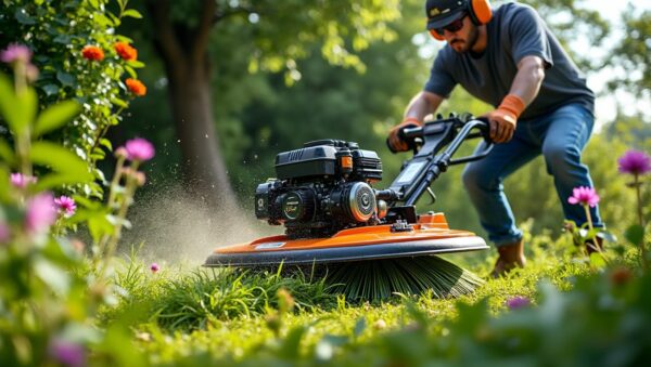 découvrez nos conseils pratiques pour débroussailler en toute sécurité avec votre moteur en marche. protégez-vous efficacement tout en entretenant votre jardin !