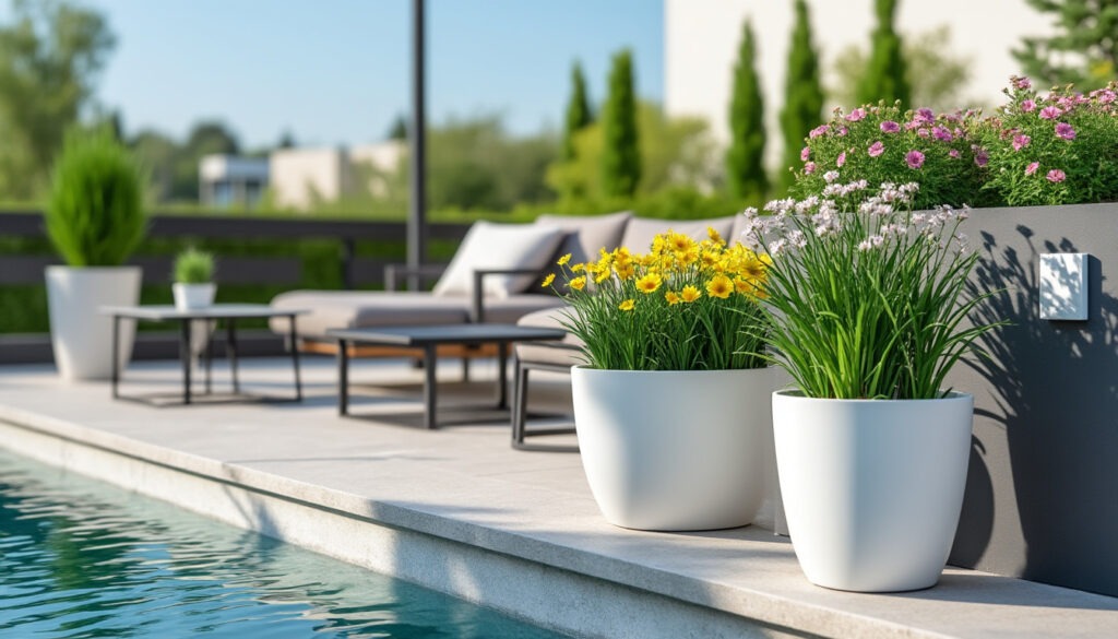 explorez la gamme innovante de récupérateurs d'eau et de bacs à fleurs de eda plastiques, alliant praticité, design et respect de l'environnement pour sublimer votre jardin.