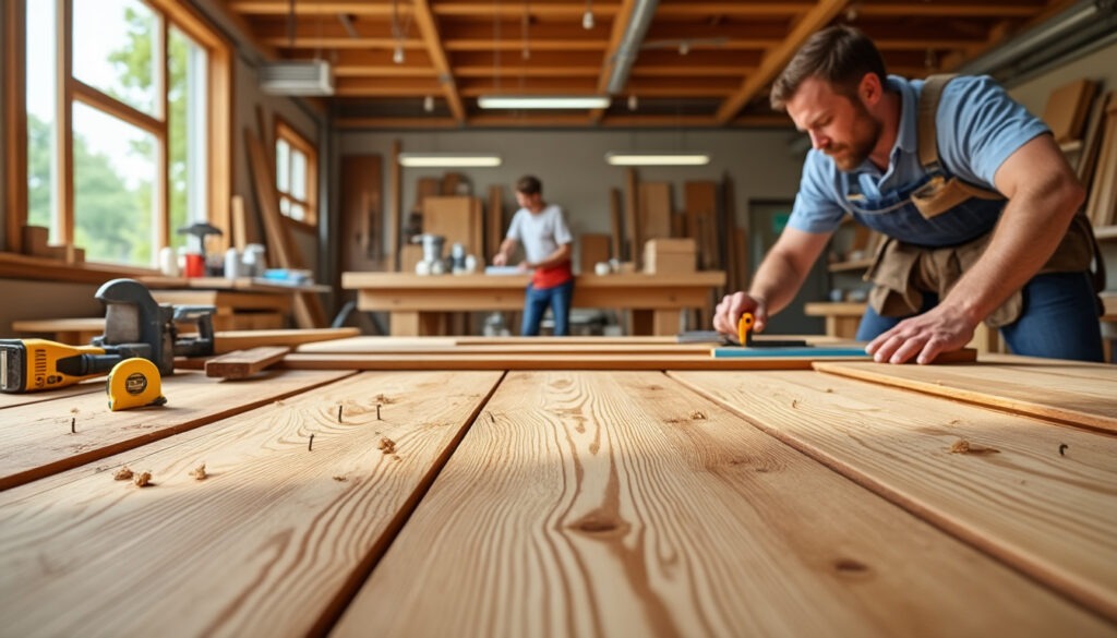 découvrez les étapes essentielles et conseils pratiques pour concevoir et poser un plancher en bois solide et esthétique. ce guide vous accompagne pas à pas pour réussir votre projet.