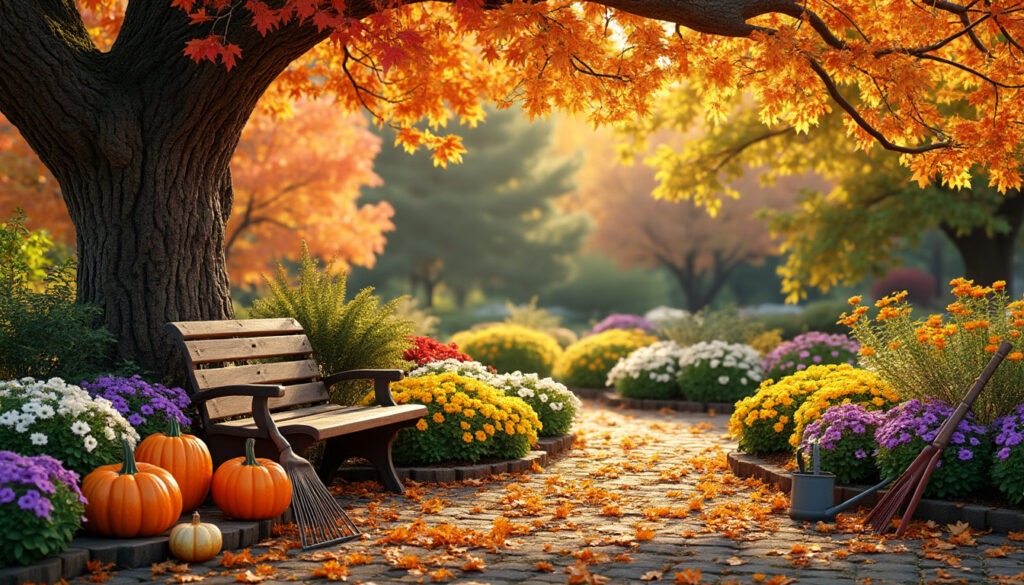 découvrez nos conseils d’experts pour prendre soin de votre jardin à l’automne : préparation du sol, choix des plantes et astuces pour un extérieur éclatant jusqu’au printemps !
