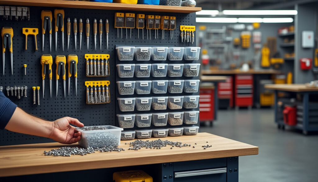 découvrez nos conseils pratiques et astuces inédites pour organiser efficacement votre visserie et garder votre espace de bricolage toujours en ordre.